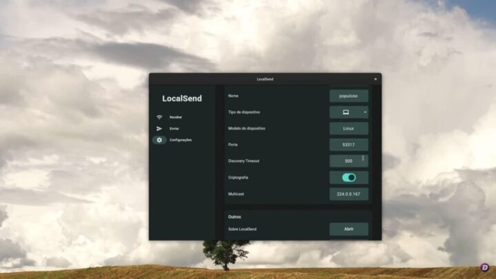 Como compartilhar arquivos em rede no Linux com Warpinator e o LocalSend 4 Como compartilhar arquivos em rede no Linux com Warpinator e o LocalSend 3