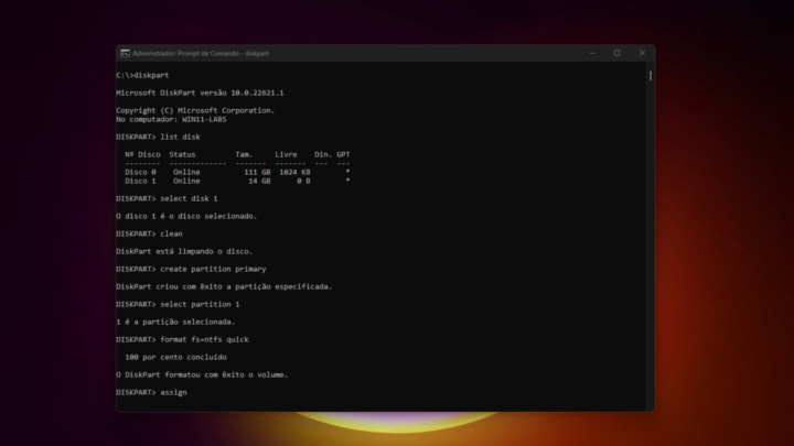Como converter uma unidade inicializável em normal no Windows 11 3 converter uma unidade inicializavel win11 cmd