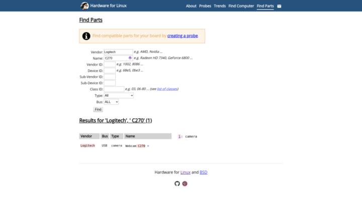 A peça que você quer comprar funciona no Linux? Este site tem a resposta! 2