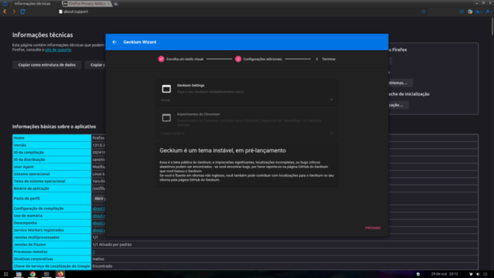 Geckium: o tema do Google Chrome antigo, agora para o Firefox 3 Geckium: o tema do Google Chrome antigo, agora para o Firefox3