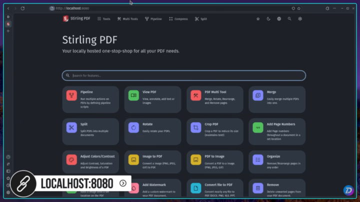 Stirling PDF, uma alternativa mais segura do que sites para editar PDF 2 Stirling PDF, uma alternativa mais segura do que sites para editar PDF 3