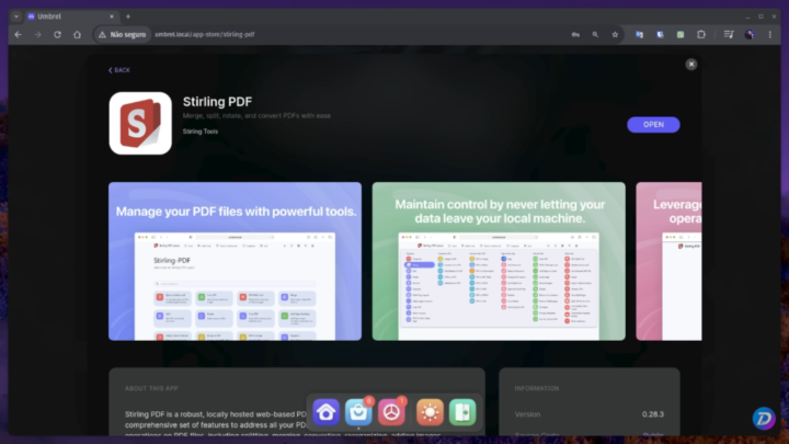 Stirling PDF, uma alternativa mais segura do que sites para editar PDF 3 Stirling PDF, uma alternativa mais segura do que sites para editar PDF 4