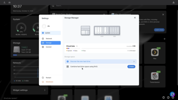 Qual o melhor ZimaOS ou TrueNAS no ZimaCube (10)