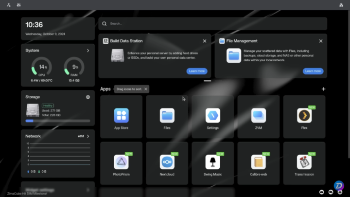 Qual o melhor ZimaOS ou TrueNAS no ZimaCube (11)