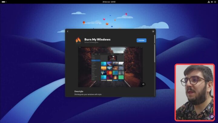 Burn My Windows: transforme seu desktop Linux com efeitos especiais 5 Instalando Burn My Windows no GNOME transforme seu desktop Linux com efeitos especiais (2)