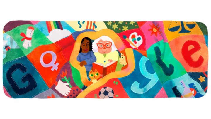 Doodle do Google em homenagem ao Dia da Mulher