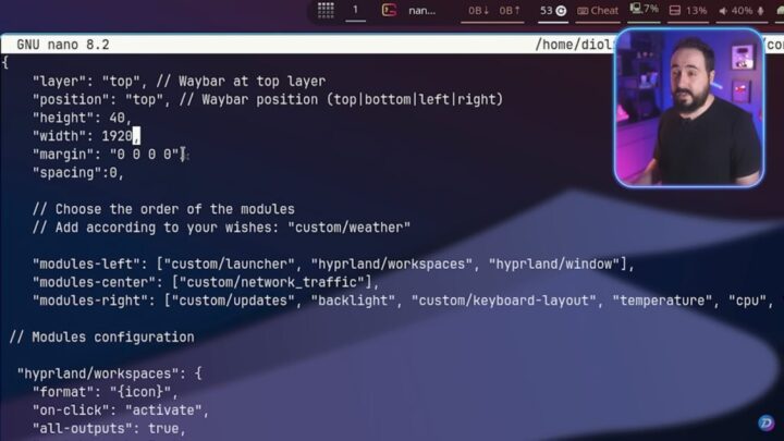 Hyprland: estilo e produtividade redefinidos num TWM para Linux 6 Customizando Hyprland: estilo e produtividade redefinidos num TWM para Linux 6