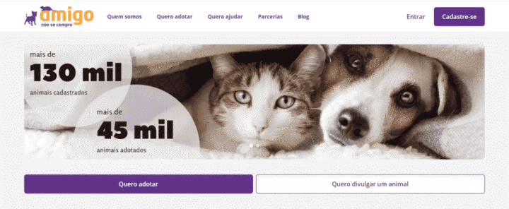 Site Amigo não se compra