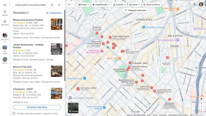 print do google maps