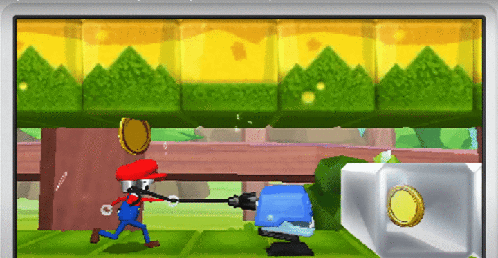 Captura de tela do trailer oficial do Chibi-Robo