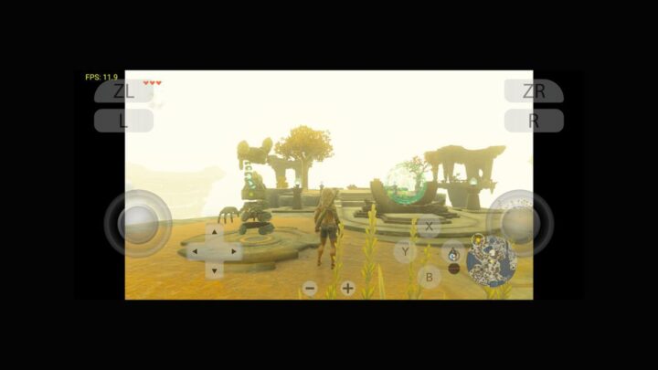 Imagem do emulador Yuzu