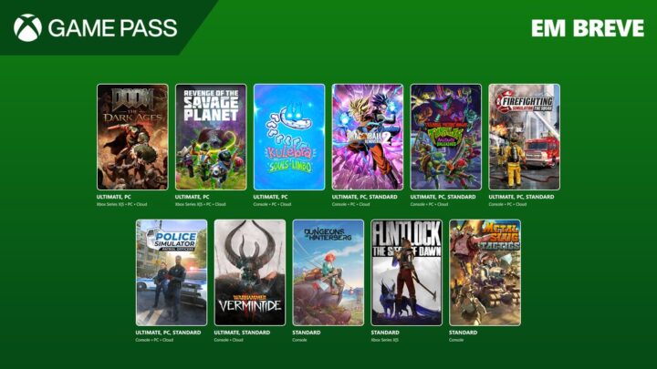 Jogos que vão entrar no Xbox Game Pass na primeira quinzena de maio de 2025