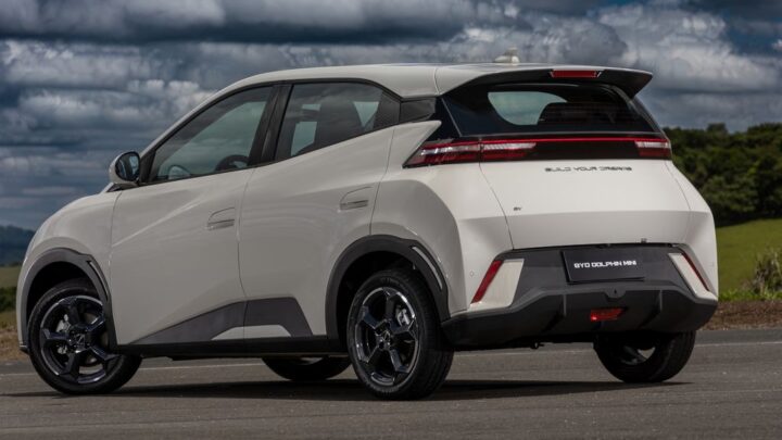 Dolphin Mini visto por trás