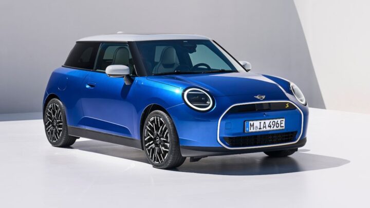 Mini Cooper S visto de frente