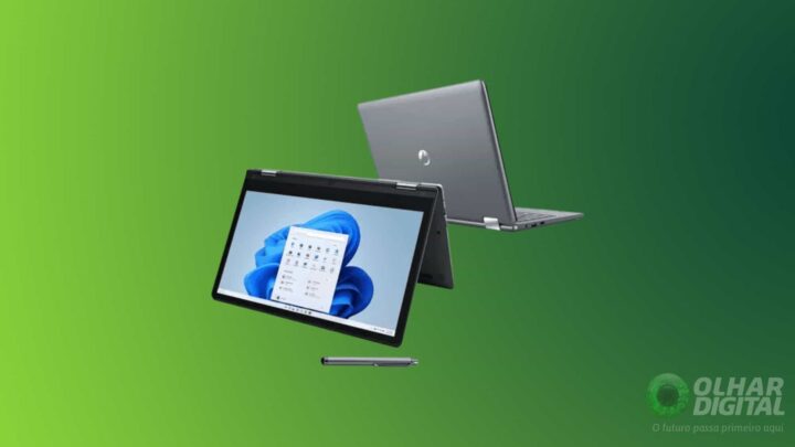 Notebook Positivo Duo C4128B-3