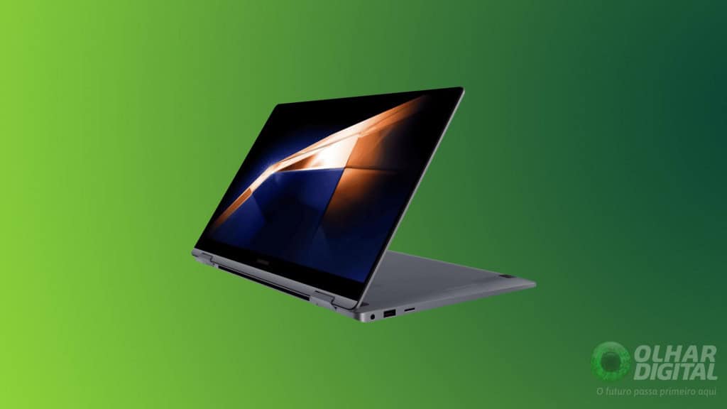 Notebook Samsung Galaxy Book 4 360, 16 GB RAM, 512 GB SSD, 15.6"