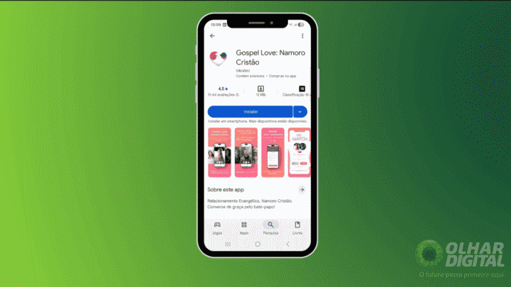 Aplicativo Gospel Love