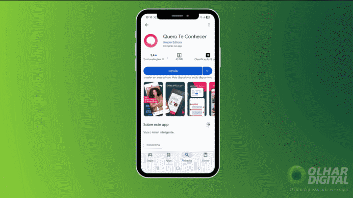 Aplicativo Quero Te Conhecer