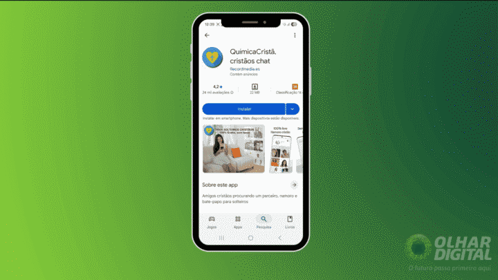 Aplicativo Química Cristã