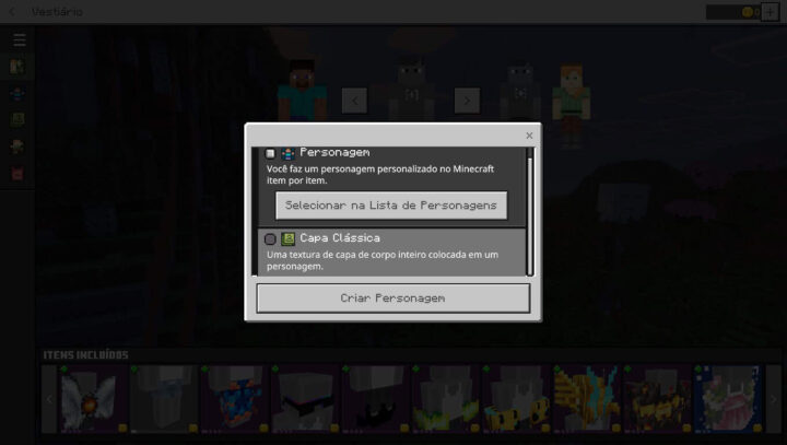 Reprodução da Tela do Minecraft (Reprodução: Marcelo Valladão)