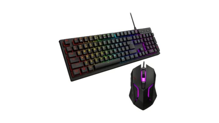 kit teclado mouse rgb