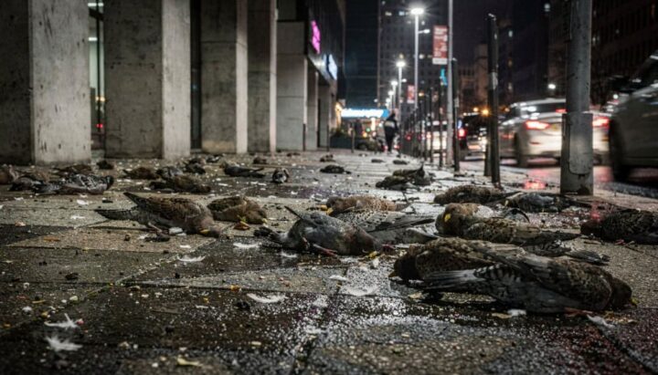 O motivo real por trás dos bandos de pássaros que despencam dos céus