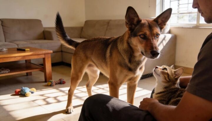 Por que o cachorro morre de ciúmes quando a gente faz carinho em outro bicho