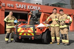Bombeiro robô? Hyundai doa quatro veículos ao corpo de bombeiros sul-coreano