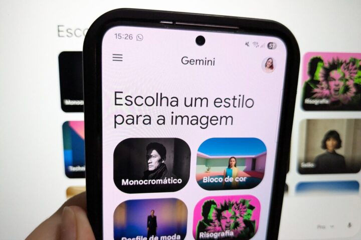 Geração de imagens no Gemini