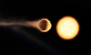 Webb revela diferenças entre amanhecer e entardecer em exoplaneta escaldante