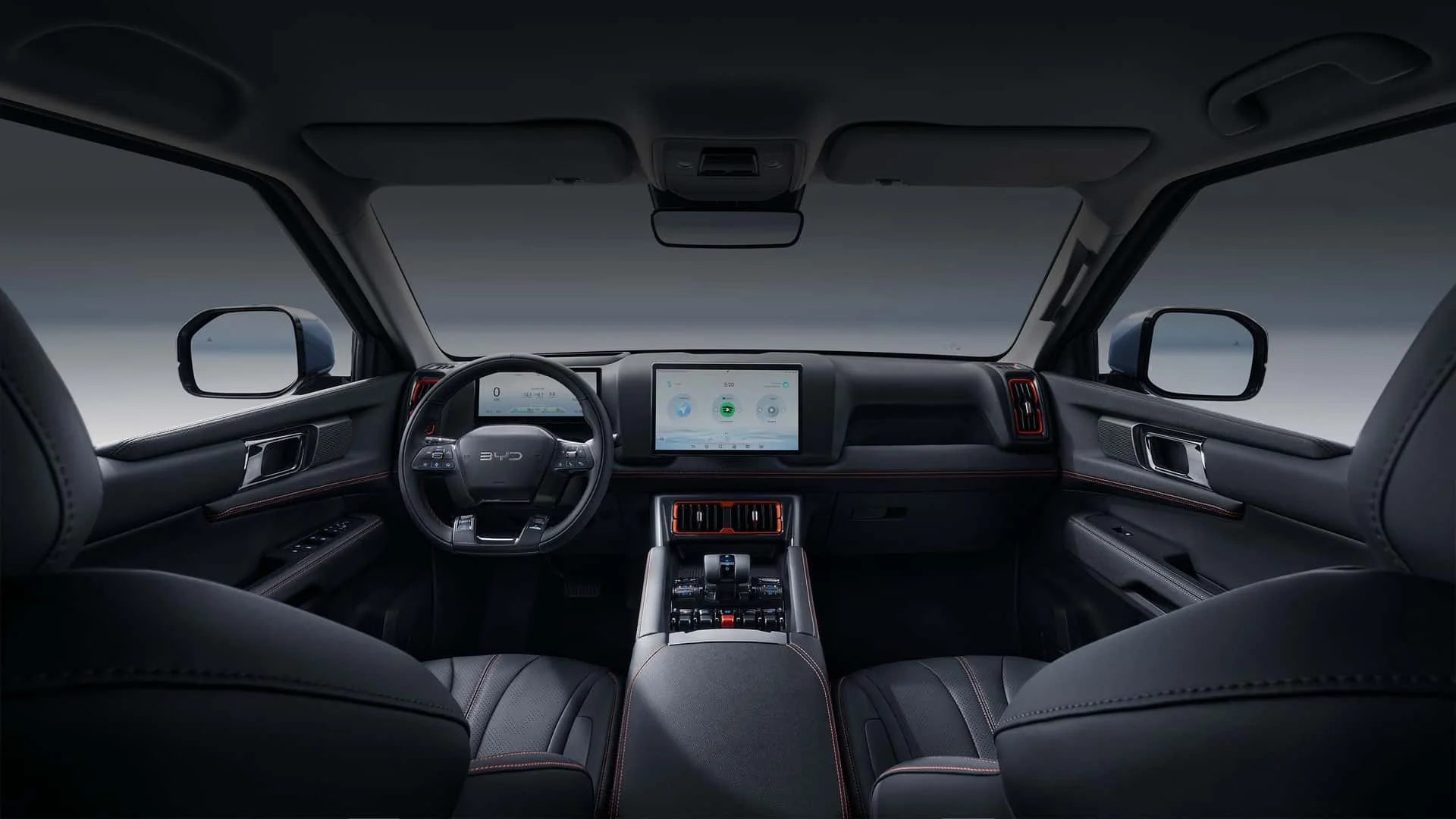 byd shark cabine