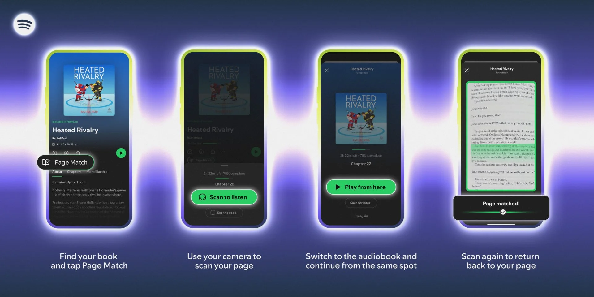 Audiolivros Spotify
