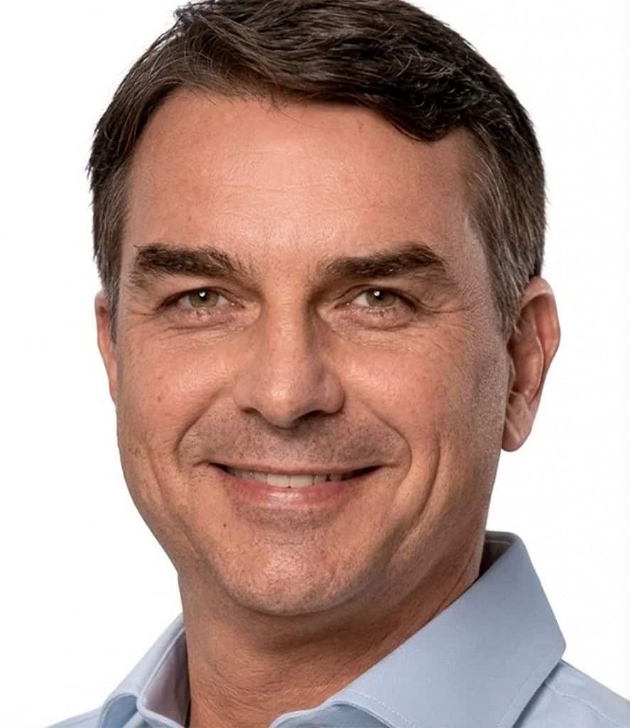 Flávio Bolsonaro, candidato à presidência do Brasil pelo PL